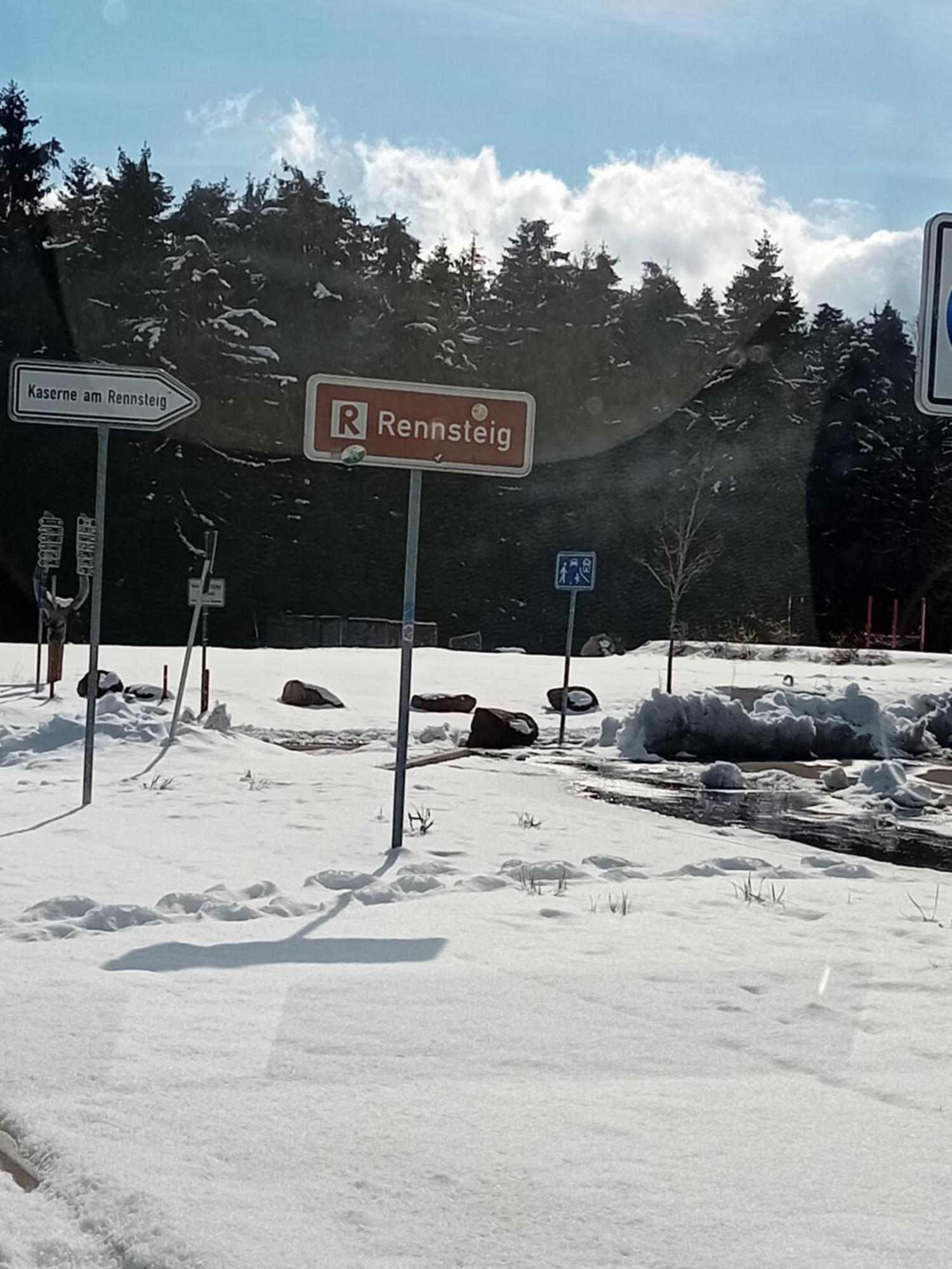 Apartmán Haus Hinzberg Oberhof  Exteriér fotografie